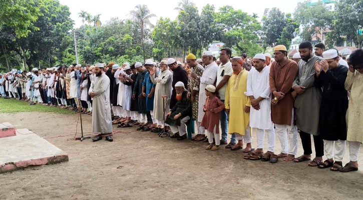 জন্মভূমি পঞ্চগড়ে ব্যারিস্টার জমির উদ্দিন সরকারের গায়েবানা জানাজা