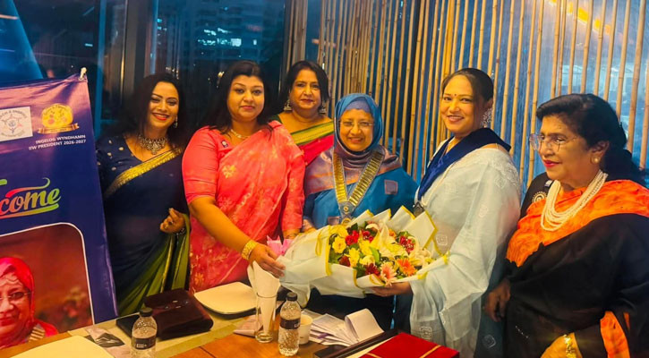 ইনার হুইল ক্লাব অব অগ্রদূত ঢাকার নতুন কমিটির দায়িত্ব গ্রহণ