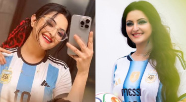 আর্জেন্টিনার জয়ে পরীমণির ভালোবাসার প্রকাশ