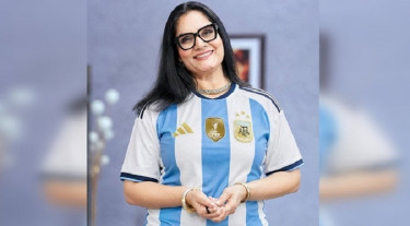 ‘আর কথা না বলি’ আর্জেন্টিনার জয়ে শাহনাজ খুশির খোঁচা