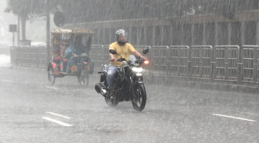 ঢাকায় ২০০৯ সালের পর সর্বোচ্চ বৃষ্টিপাত রেকর্ড