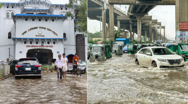 জলাবদ্ধতা কিছুটা কমলেও দুর্ভোগ কাটেনি রাজধানীবাসীর
