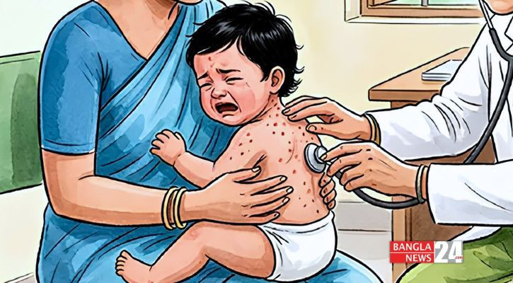 হাম উপসর্গে আরও পাঁচজনের মৃত্যু