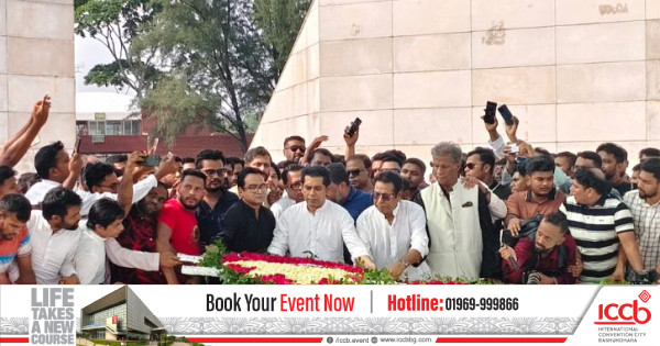 শহীদ জিয়া ও খালেদা জিয়ার কবর জিয়ারত করলেন তথ্যমন্ত্রী আন্দালিব পার্থ