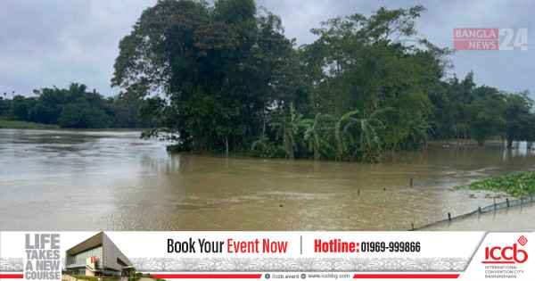 হবিগঞ্জ-মৌলভীবাজারে বন্যার শঙ্কা