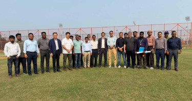 বসুন্ধরা স্পোর্টস সিটির তিন মাঠ ঘুরে দেখল বিসিবির প্রতিনিধিদল