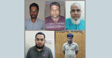 বাসাবাড়ি, সড়ক ও বাসে ইয়াবার কারবার, গ্রেপ্তার ৫