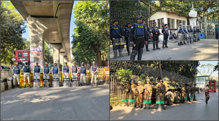 নিরাপত্তার চাদরে ঢাকা আন্তর্জাতিক অপরাধ ট্রাইব্যুনাল-হাইকোর্ট